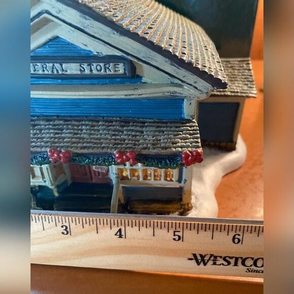 Vintage Lang & Wise General Store Village Four Seasons John Sloane 1997 Collecti - Picture 7 of 9